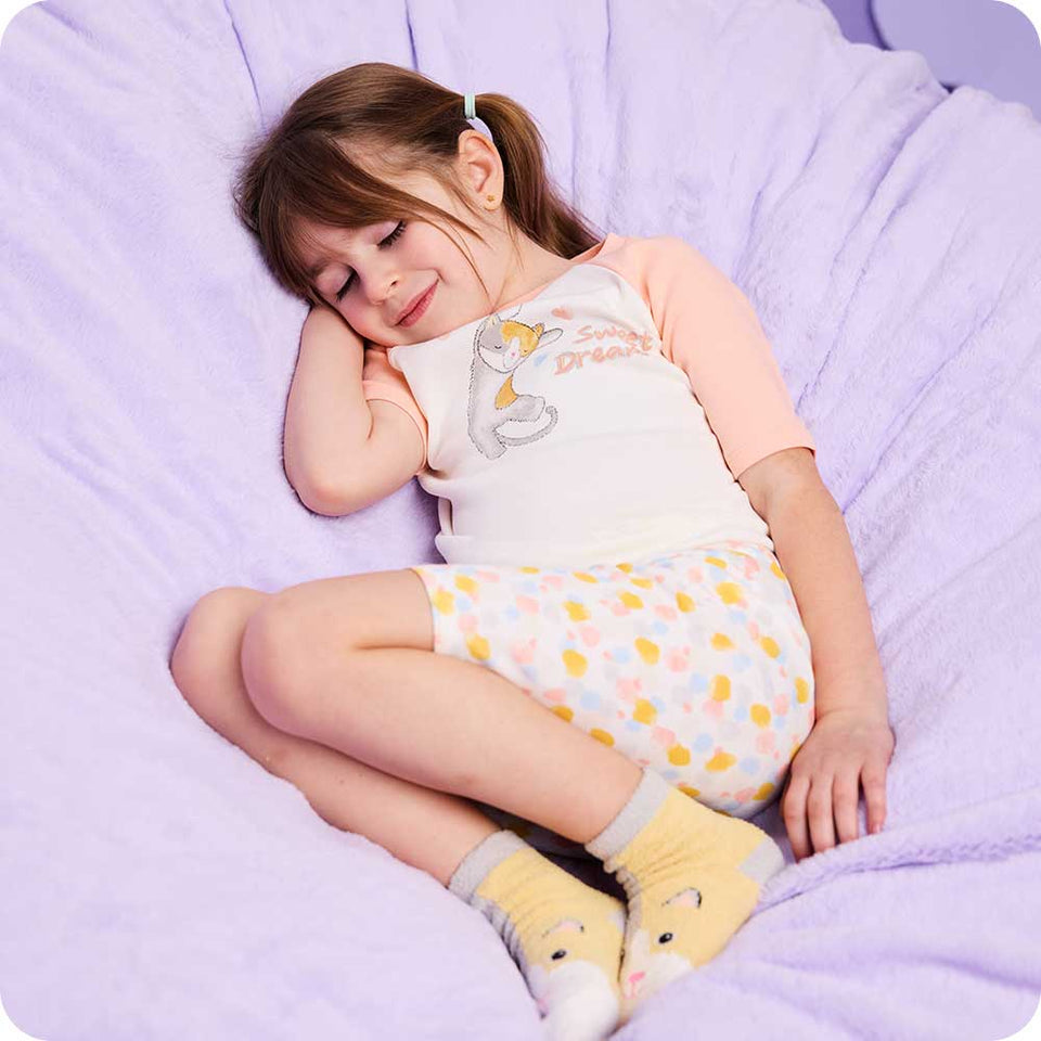 Calico Cat Shorties Pajamas - Rest Easy