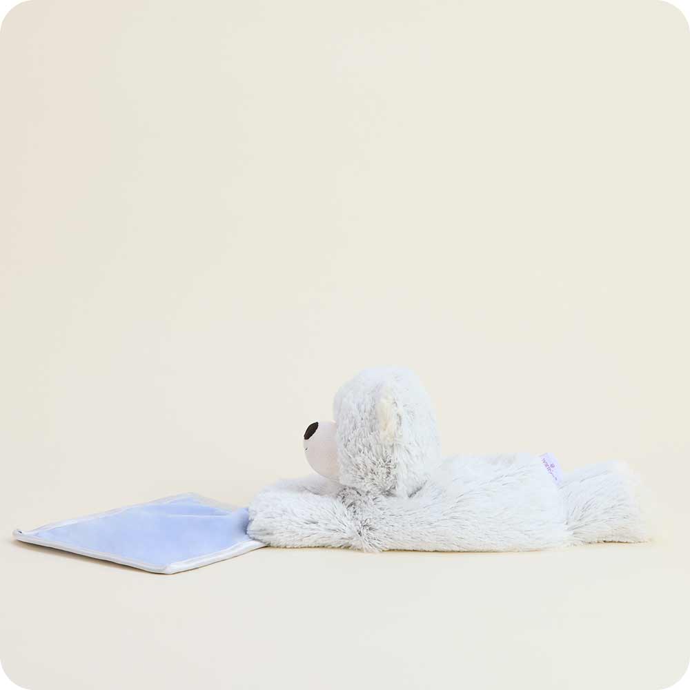 Marshmallow Bear Blankie Warmies - Modern Blend