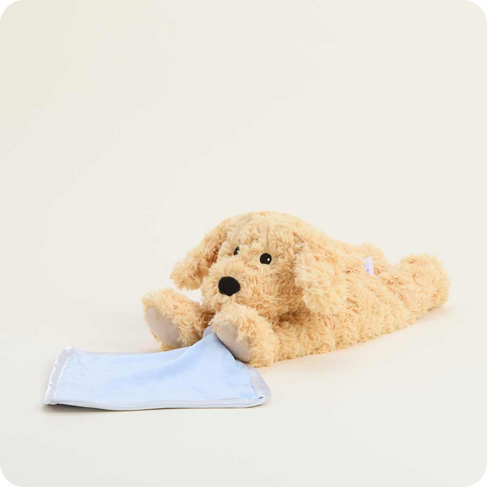 Golden Dog Blankie Warmies - Clean Mood