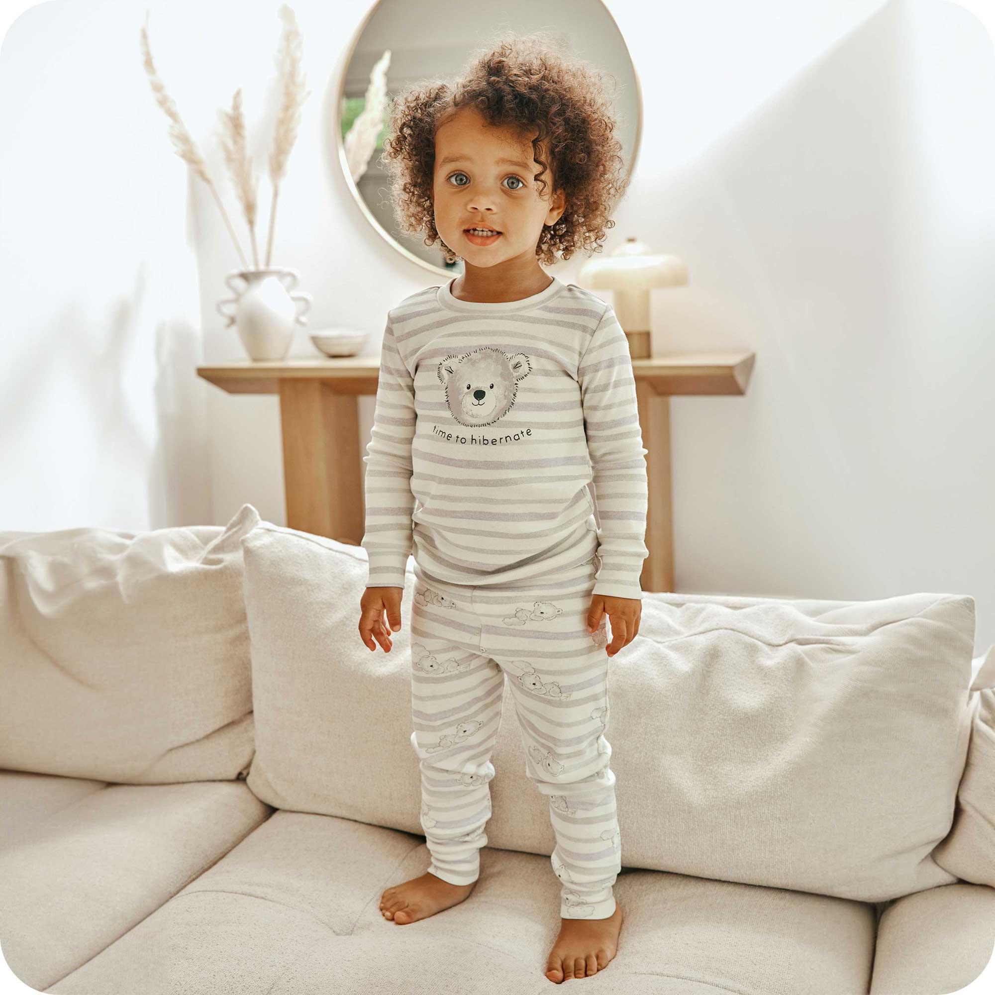 Marshmallow Bear Long Pajamas - Ready Routine