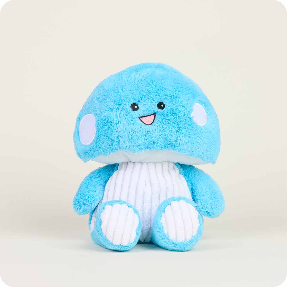 Blue Mushroom Warmies - Soft Glow
