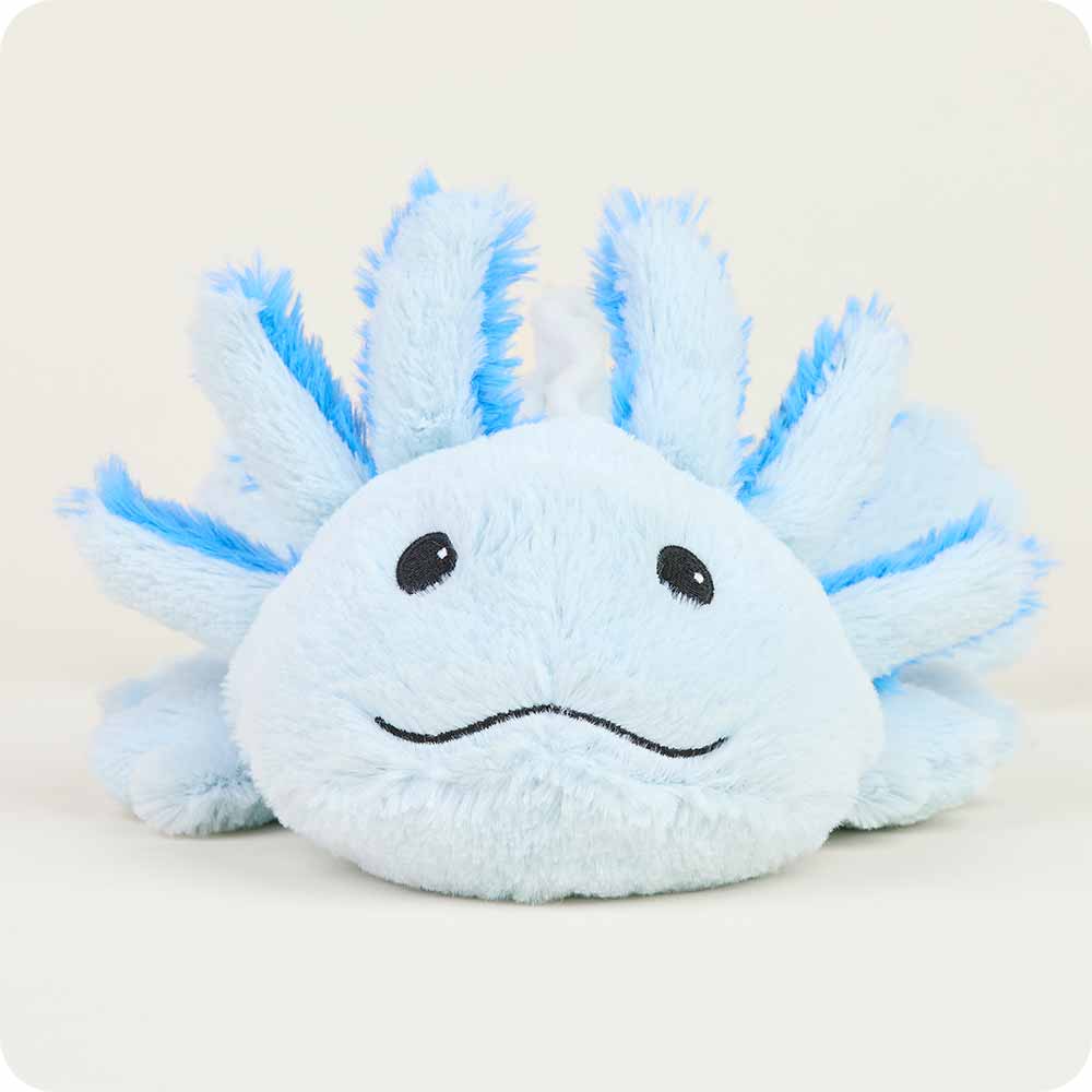 Blue Axolotl Warmies - Modern Blend