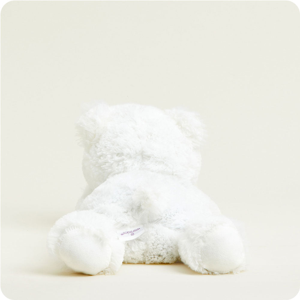 White Bear Warmies - Soft Glow