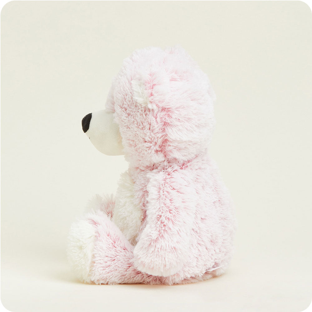 Pink Marshmallow Bear Warmies - Gentle Mist