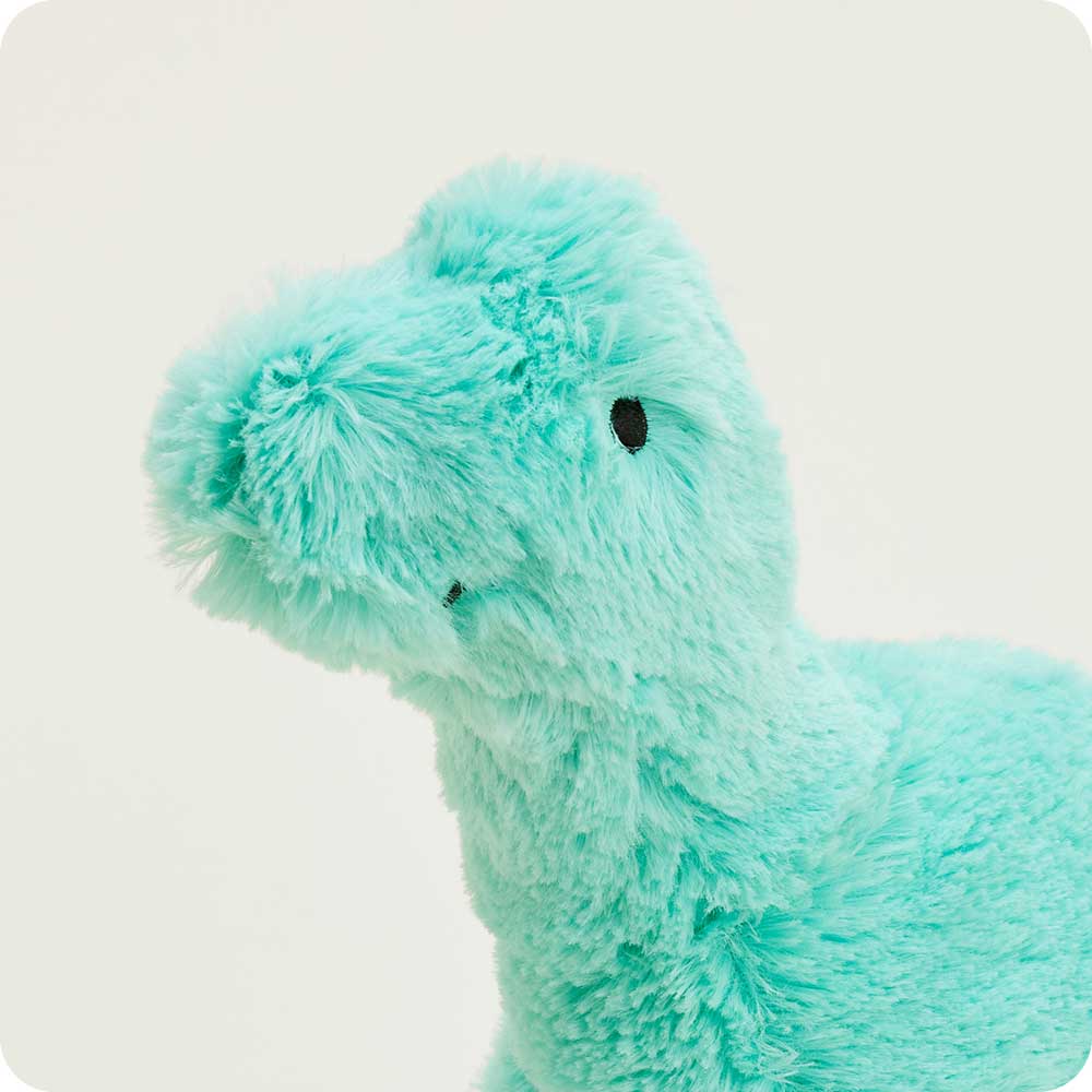 Teal Long Neck Dinosaur Warmies - Gentle Mist