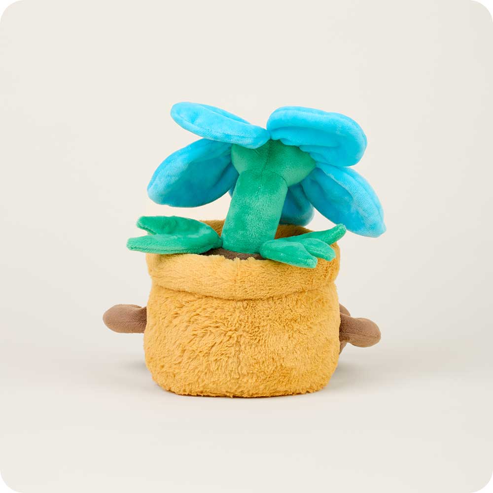 Blue Flower Pot Warmies - Classic Notes