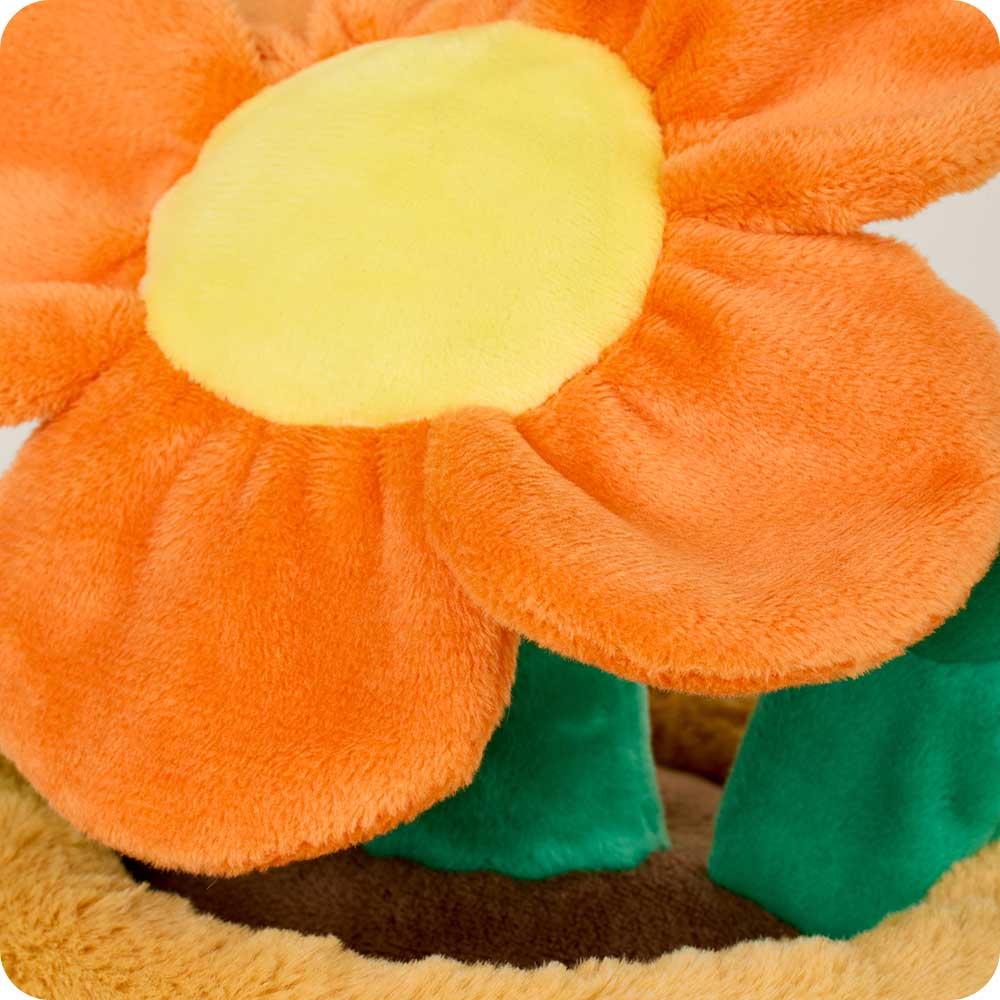 Orange Flower Pot Warmies - Clean Mood