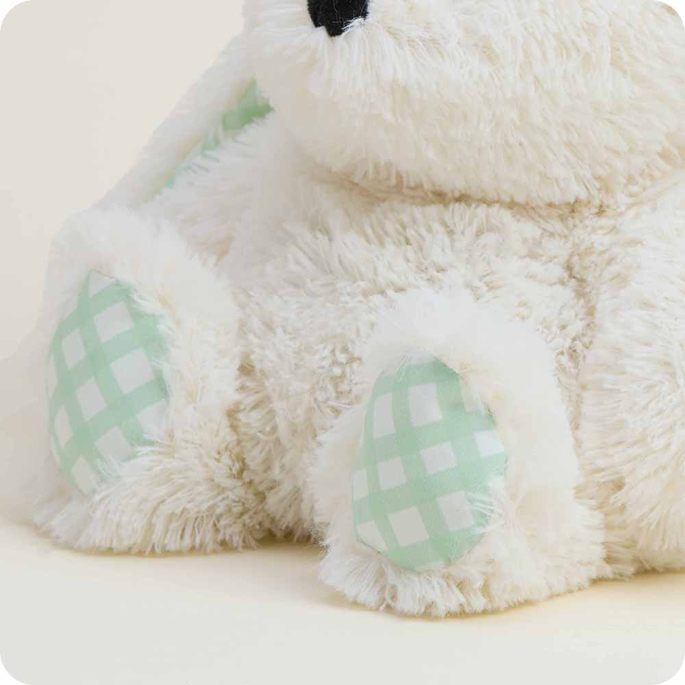 Gingham Bunny Warmies - Cozy Glow