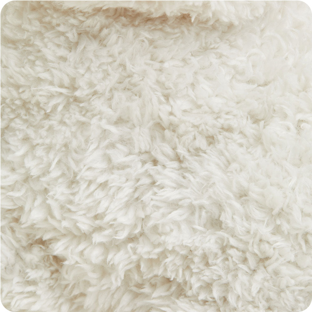 White Llama Warmies - Home Glow