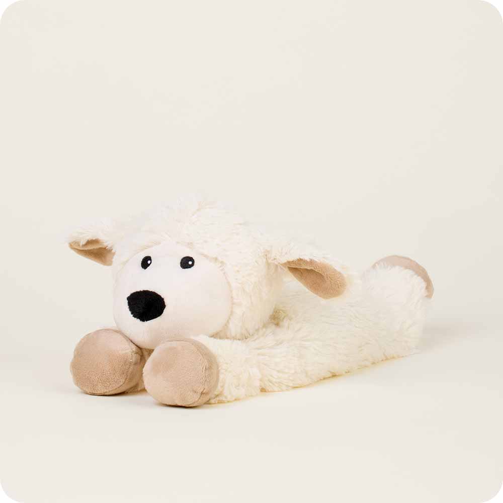 Laying Down Sheep Warmies - Gentle Mist