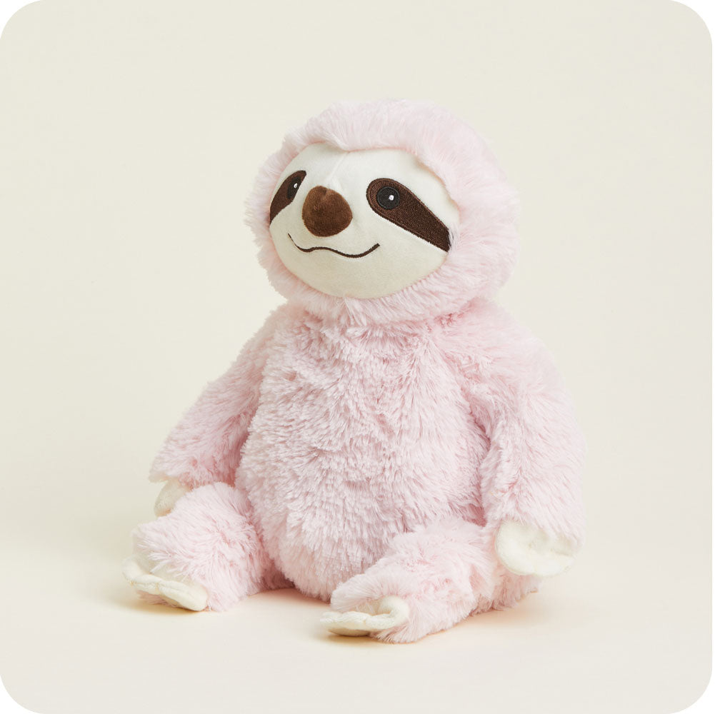 Pink Sloth Warmies - Gentle Mist