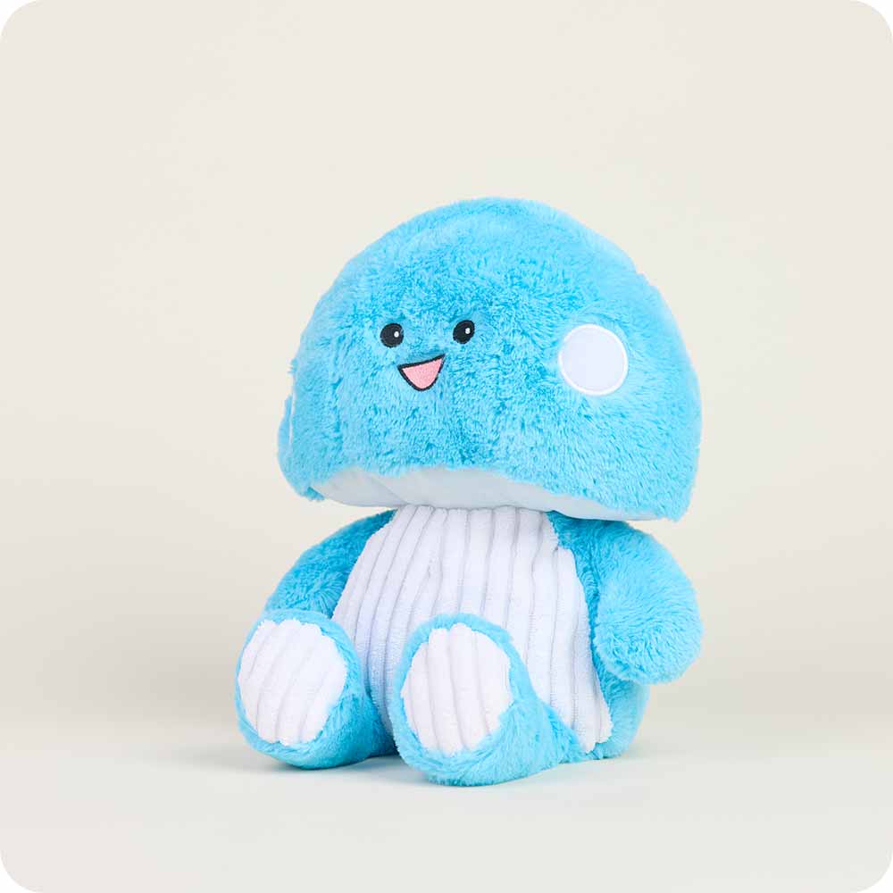 Blue Mushroom Warmies - Soft Glow