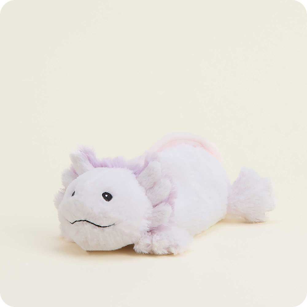 Pink Axolotl Warmies Junior - Soft Glow