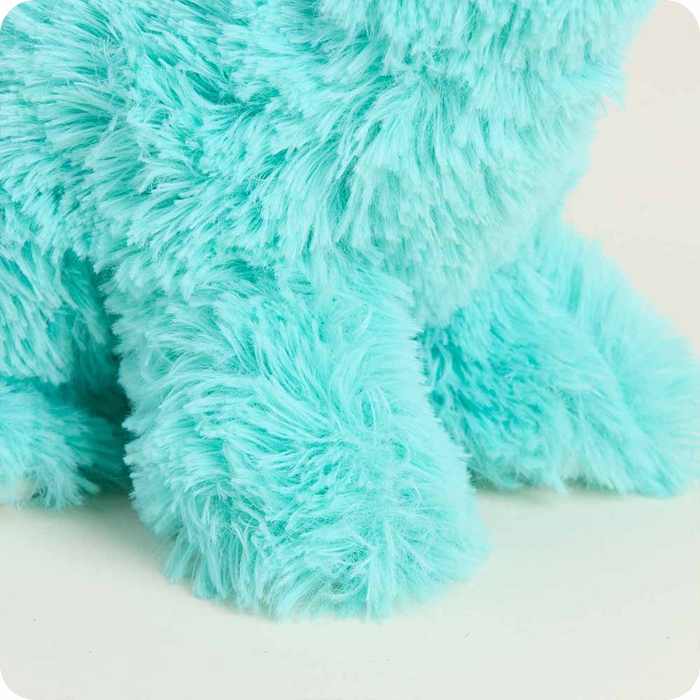 Teal Long Neck Dinosaur Warmies Junior - Cozy Glow