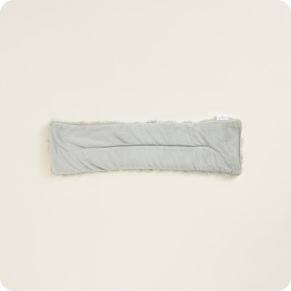 Curly Sage Green Neck Wrap Warmies - Easy Stow