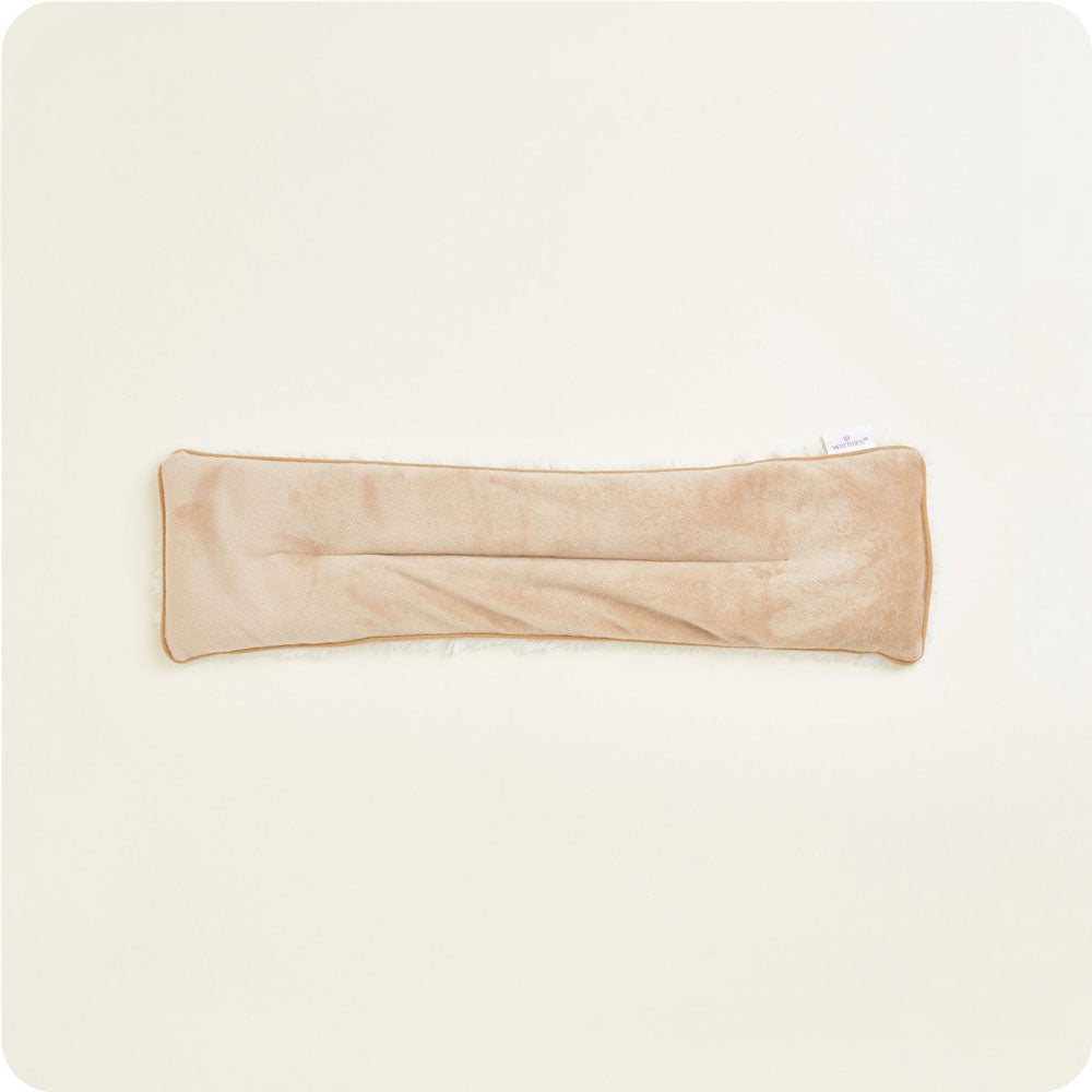 Marshmallow Brown Neck Wrap Warmies - Clean Setup