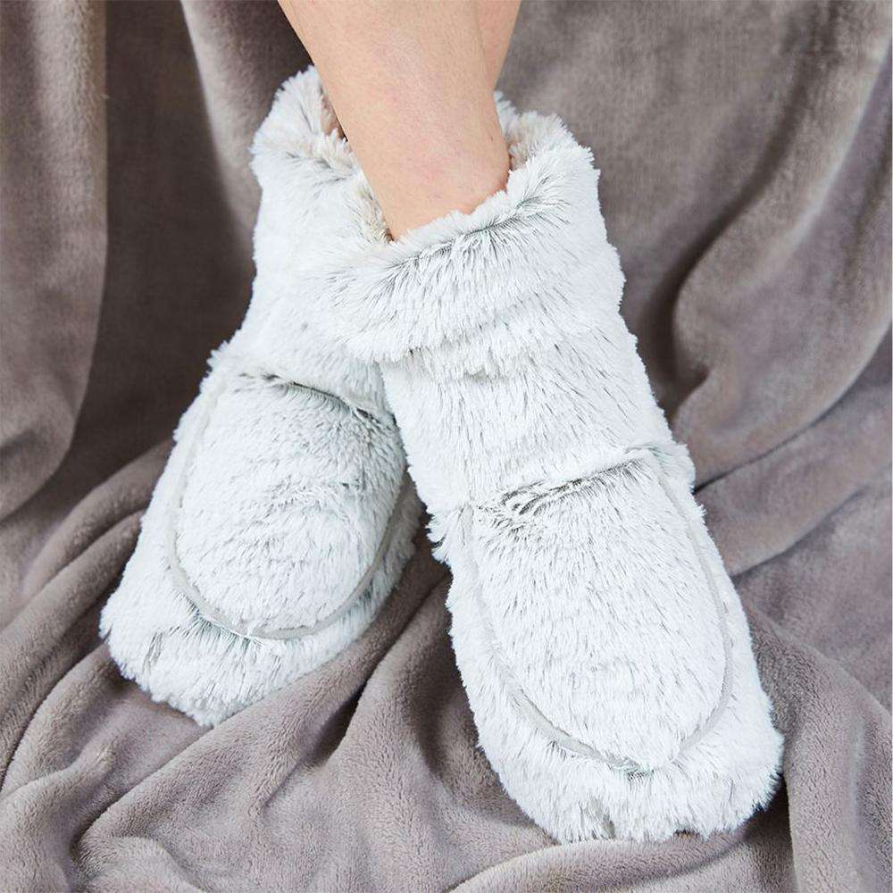 Marshmallow Gray Boots Warmies® - Easy Spritz