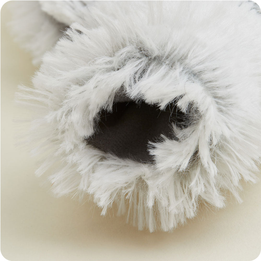 Marshmallow Gray Bottle Warmies - Smooth Support