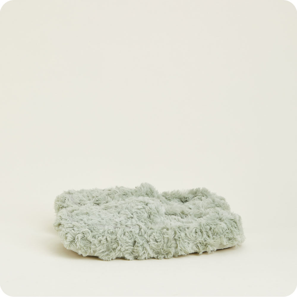 Curly Sage Green Slippers Warmies® - Classic Notes
