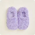 Curly Purple Slippers Warmies® - Warm Blend