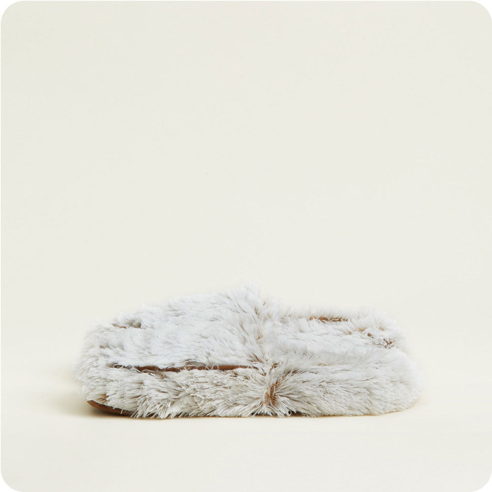 Marshmallow Brown Slippers Warmies® - Easy Spritz