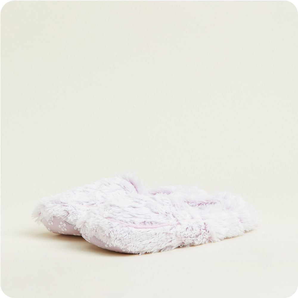 Marshmallow Lavender Slippers Warmies® - Cozy Glow