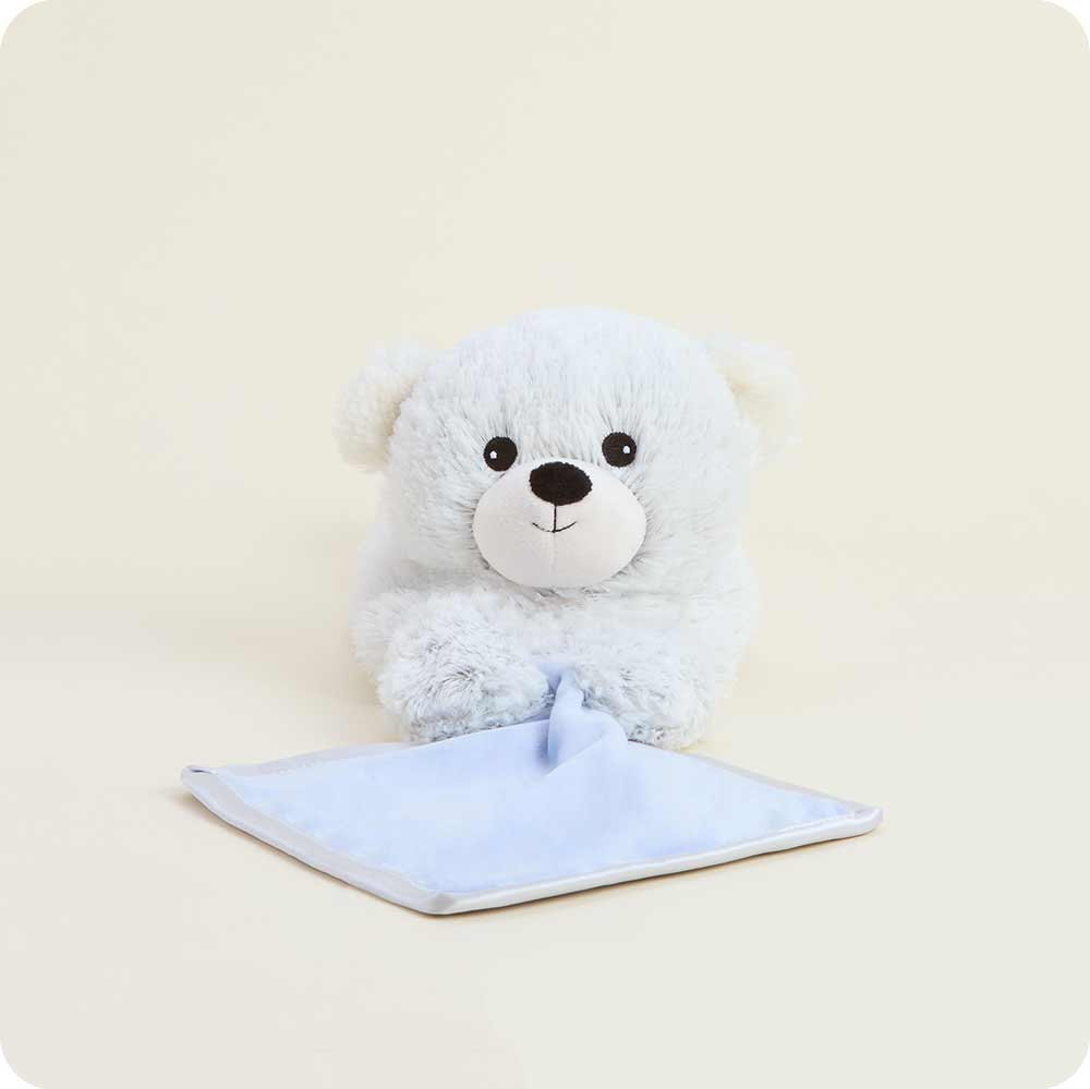 Marshmallow Bear Blankie Warmies - Modern Blend