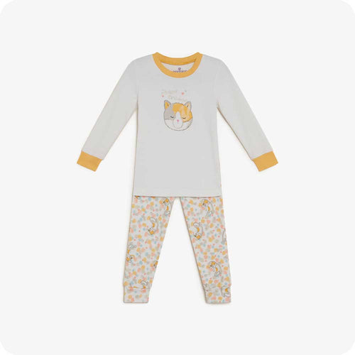 Calico Cat Long Pajamas - Travel Edit
