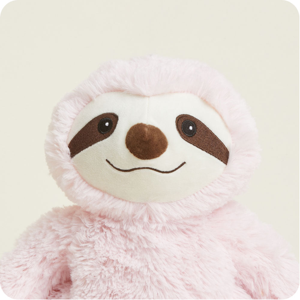 Pink Sloth Warmies - Gentle Mist