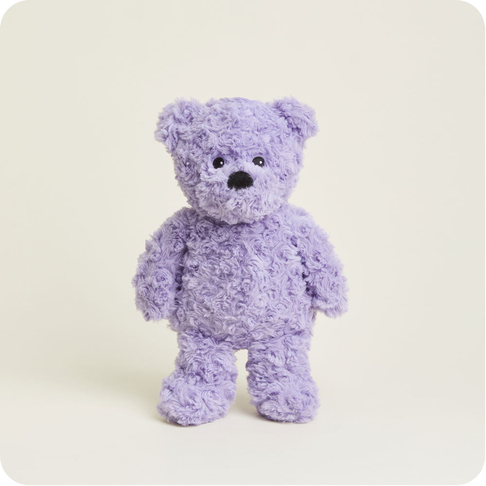 Purple Curly Bear Warmies - Easy Spritz