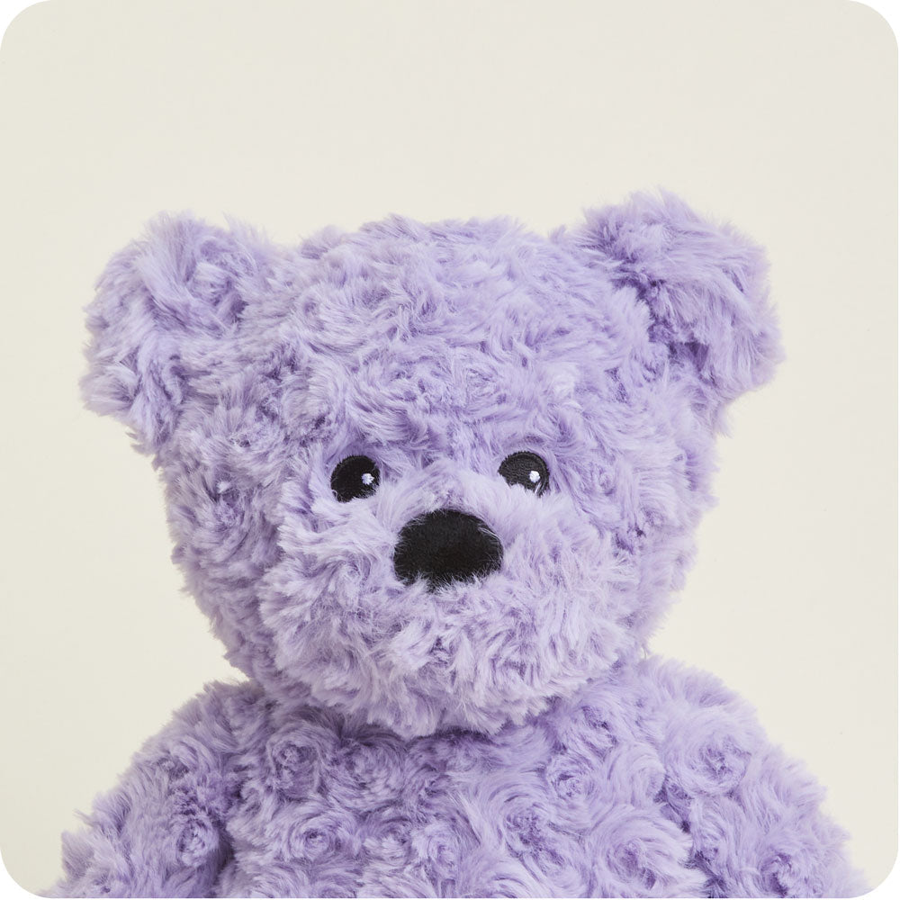 Purple Curly Bear Warmies - Easy Spritz