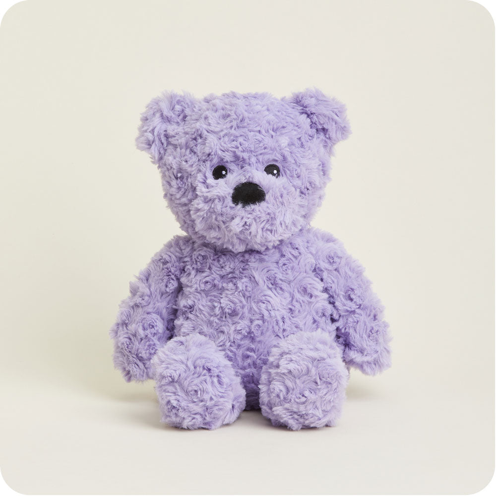 Purple Curly Bear Warmies - Easy Spritz