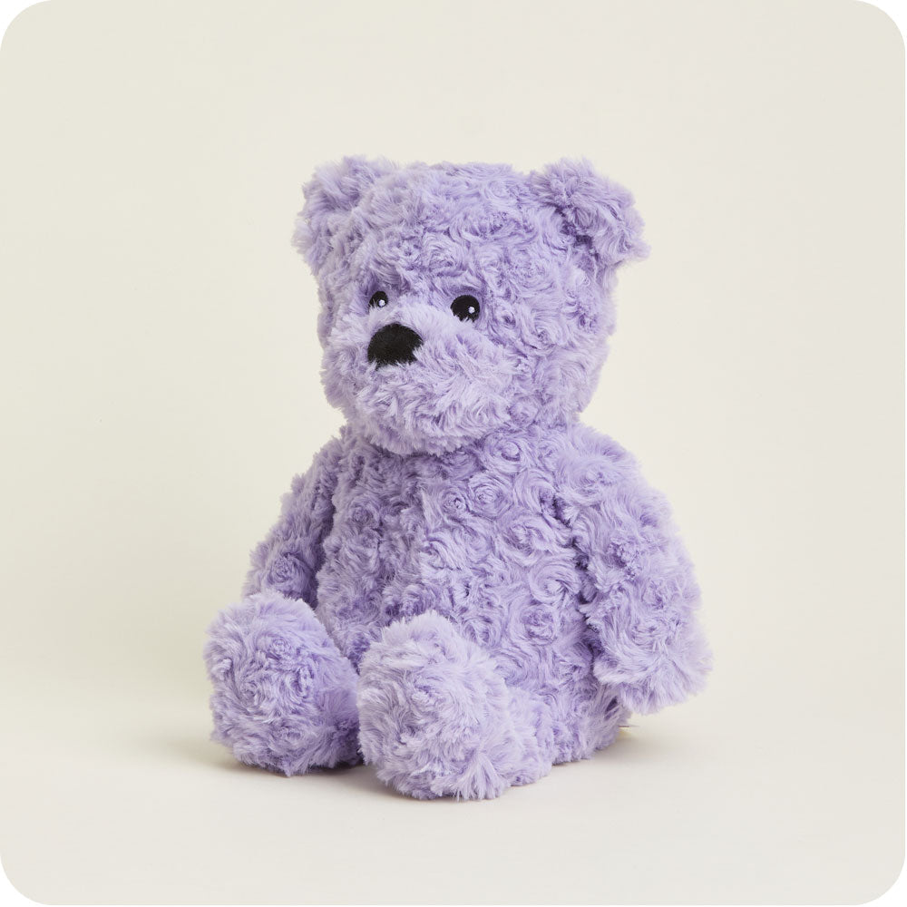 Purple Curly Bear Warmies - Easy Spritz