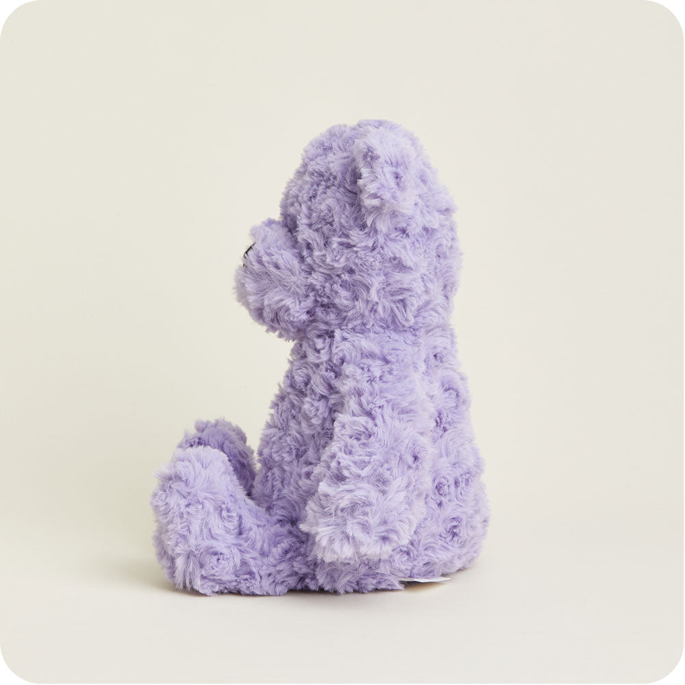 Purple Curly Bear Warmies - Easy Spritz
