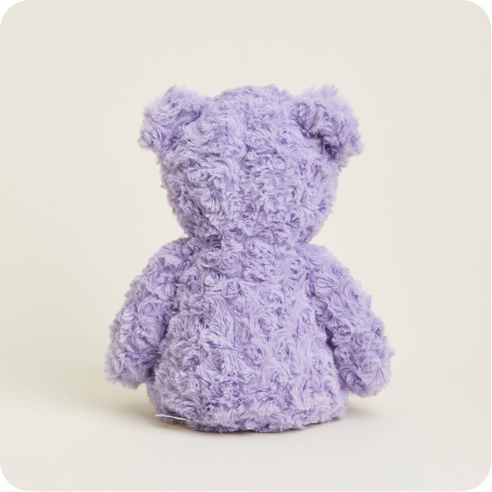 Purple Curly Bear Warmies - Easy Spritz