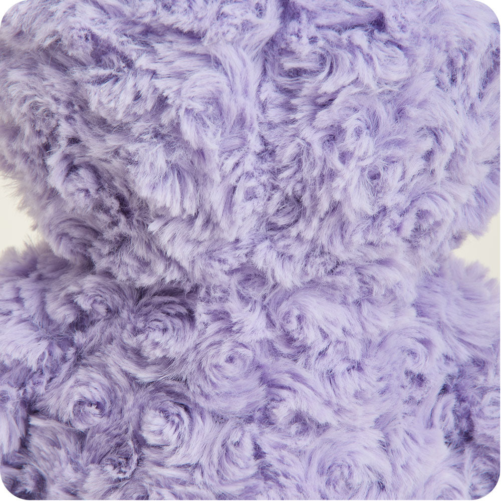 Purple Curly Bear Warmies - Easy Spritz