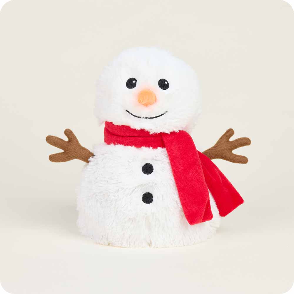 Red Scarf Snowman Warmies - Modern Blend
