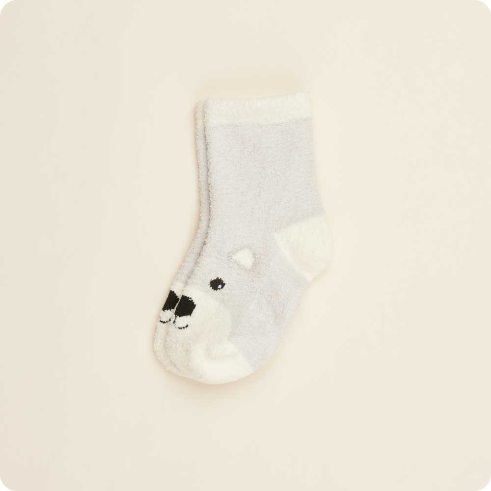 Marshmallow Bear Non-Slip Socks - Cozy Comfort