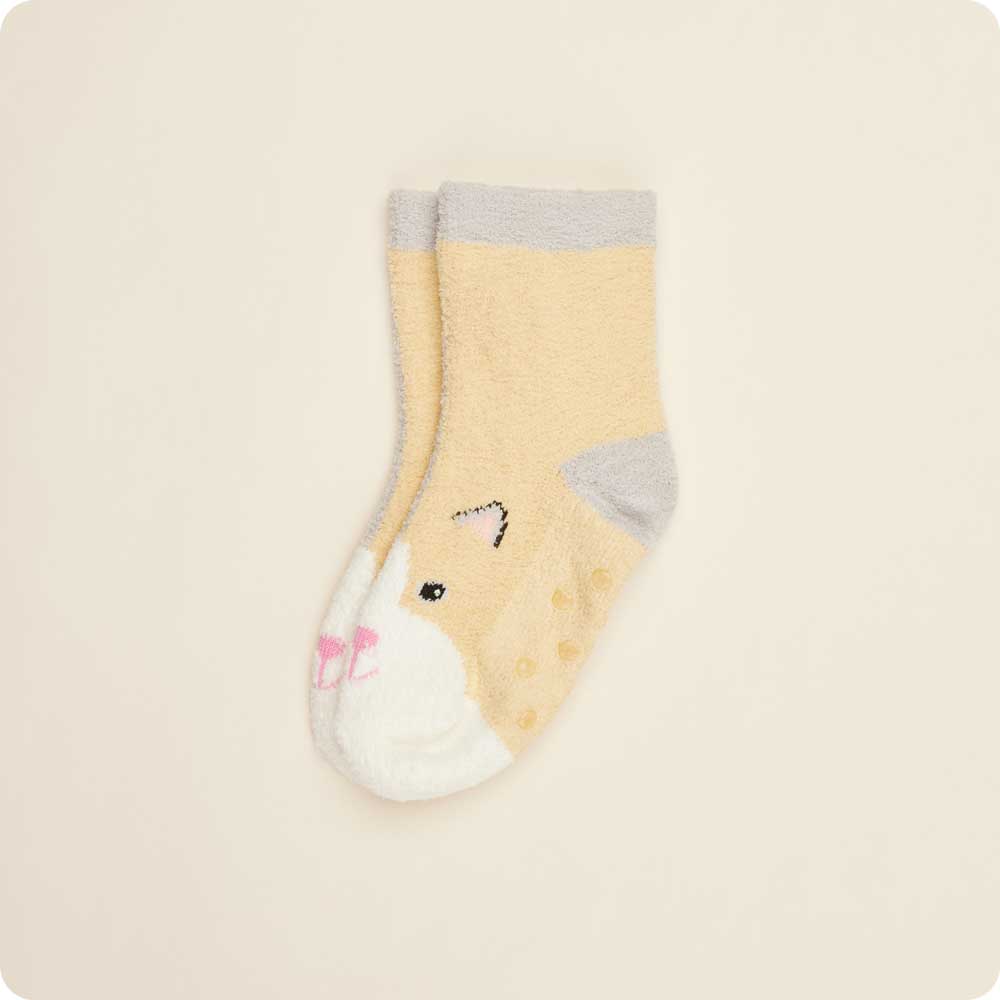 Calico Cat Non-Slip Socks - Bedtime Ready