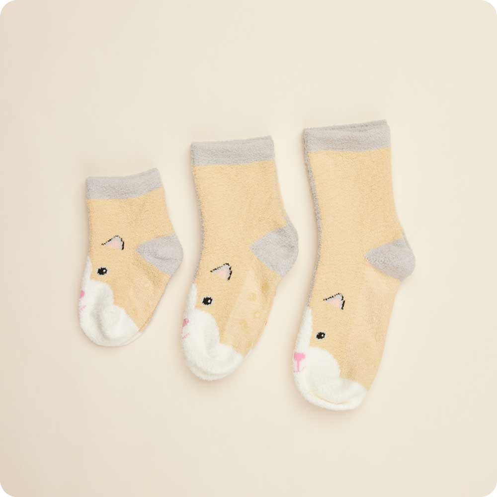 Calico Cat Non-Slip Socks - Bedtime Ready