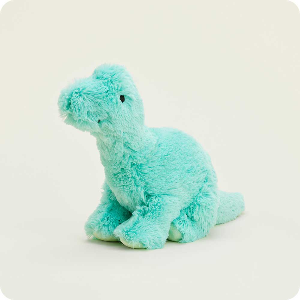 Teal Long Neck Dinosaur Warmies - Gentle Mist