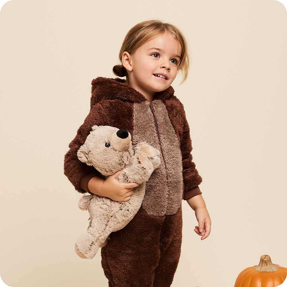 Brown Bear Warmies - Cozy Glow