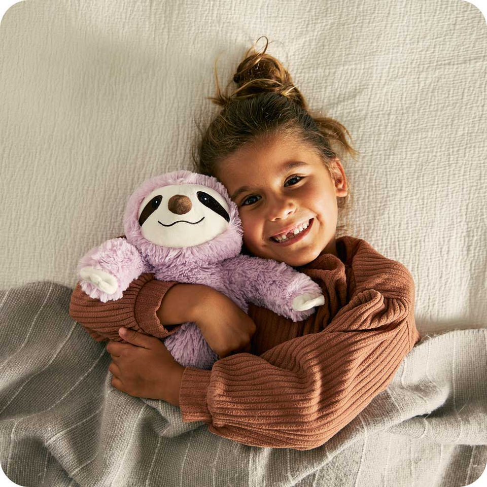 Purple Sloth Warmies - Easy Spritz