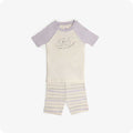 Marshmallow Bear Shorties Pajamas - Bedtime Ready