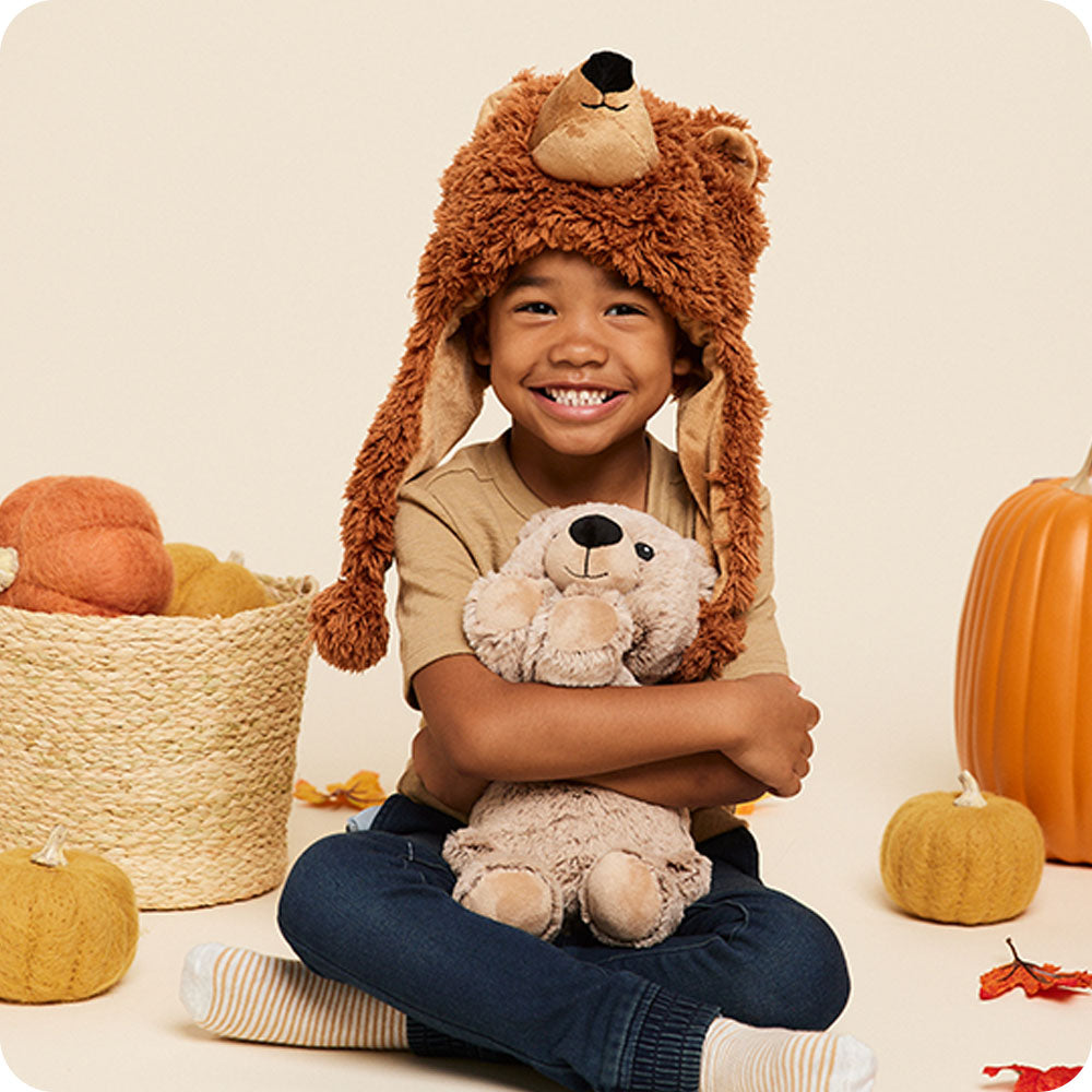 Brown Bear Warmies - Cozy Glow