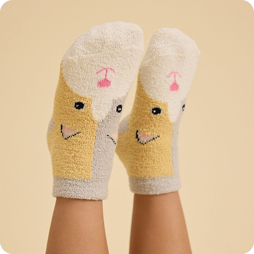Calico Cat Non-Slip Socks - Bedtime Ready