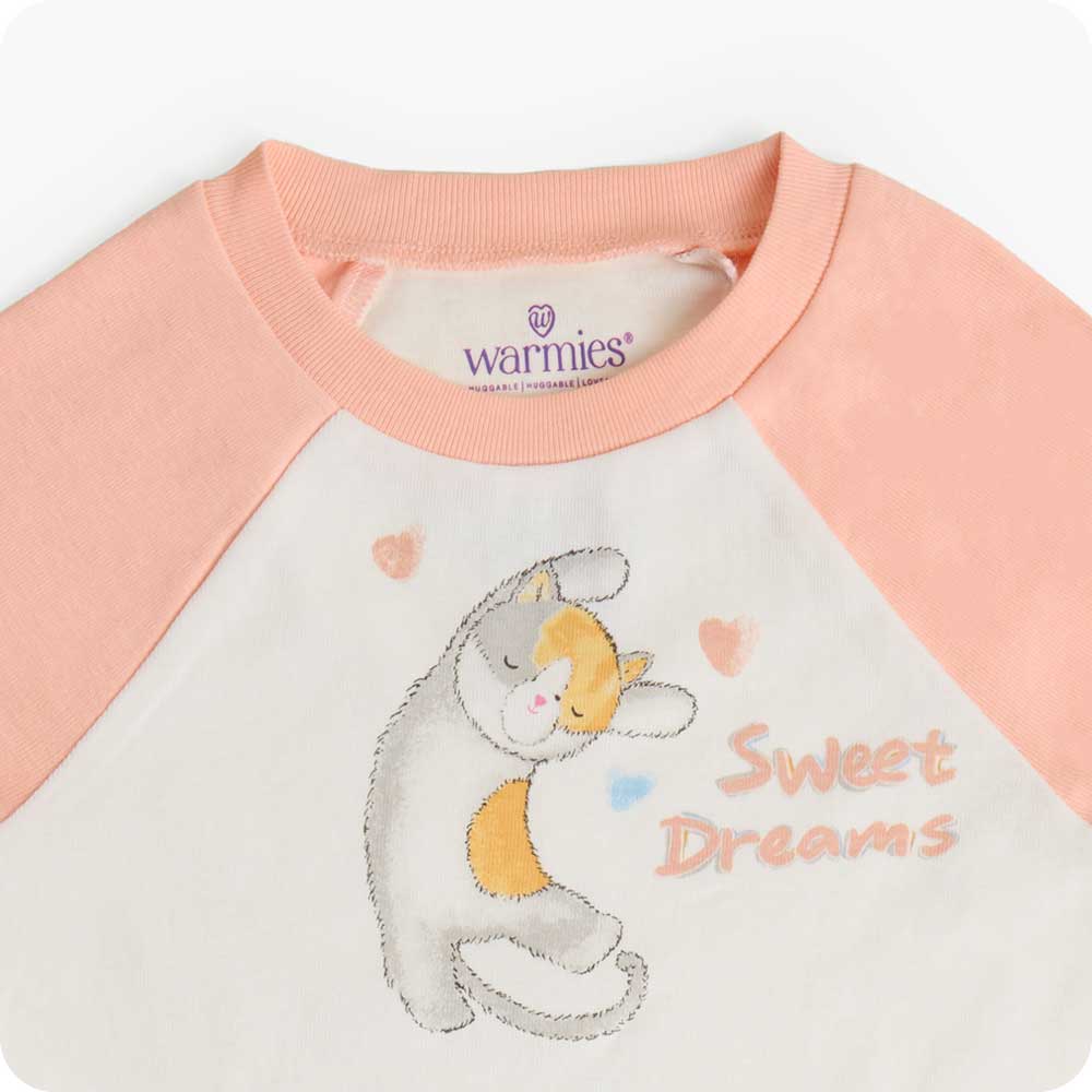 Calico Cat Shorties Pajamas - Rest Easy