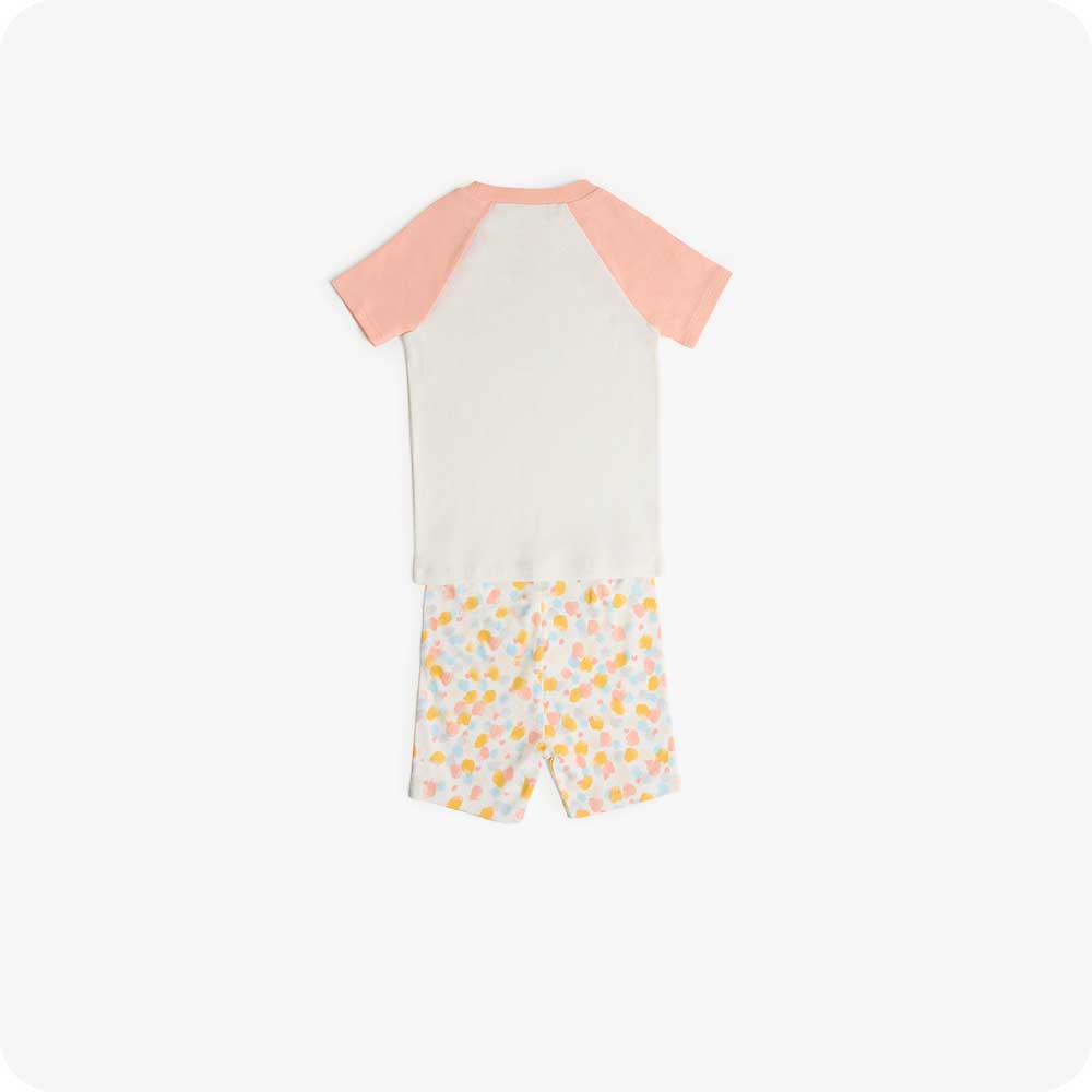 Calico Cat Shorties Pajamas - Rest Easy