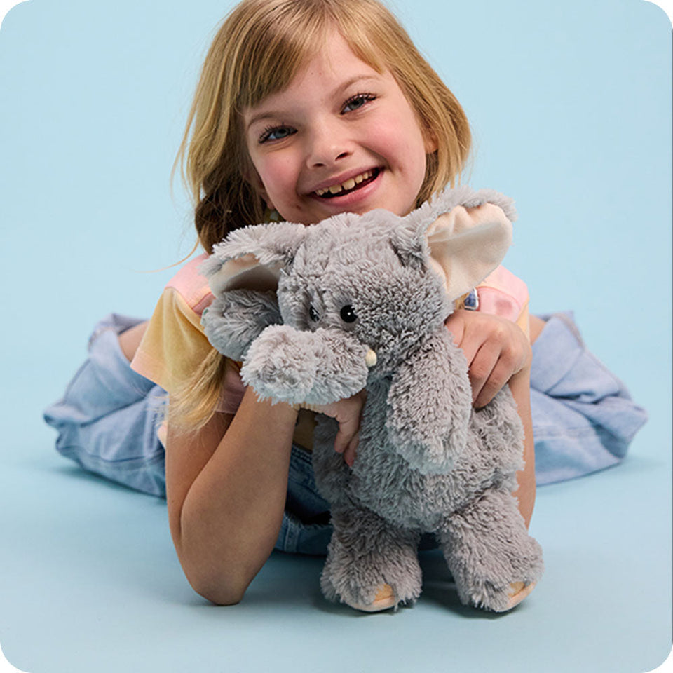 Gray Elephant Warmies - Fresh Notes