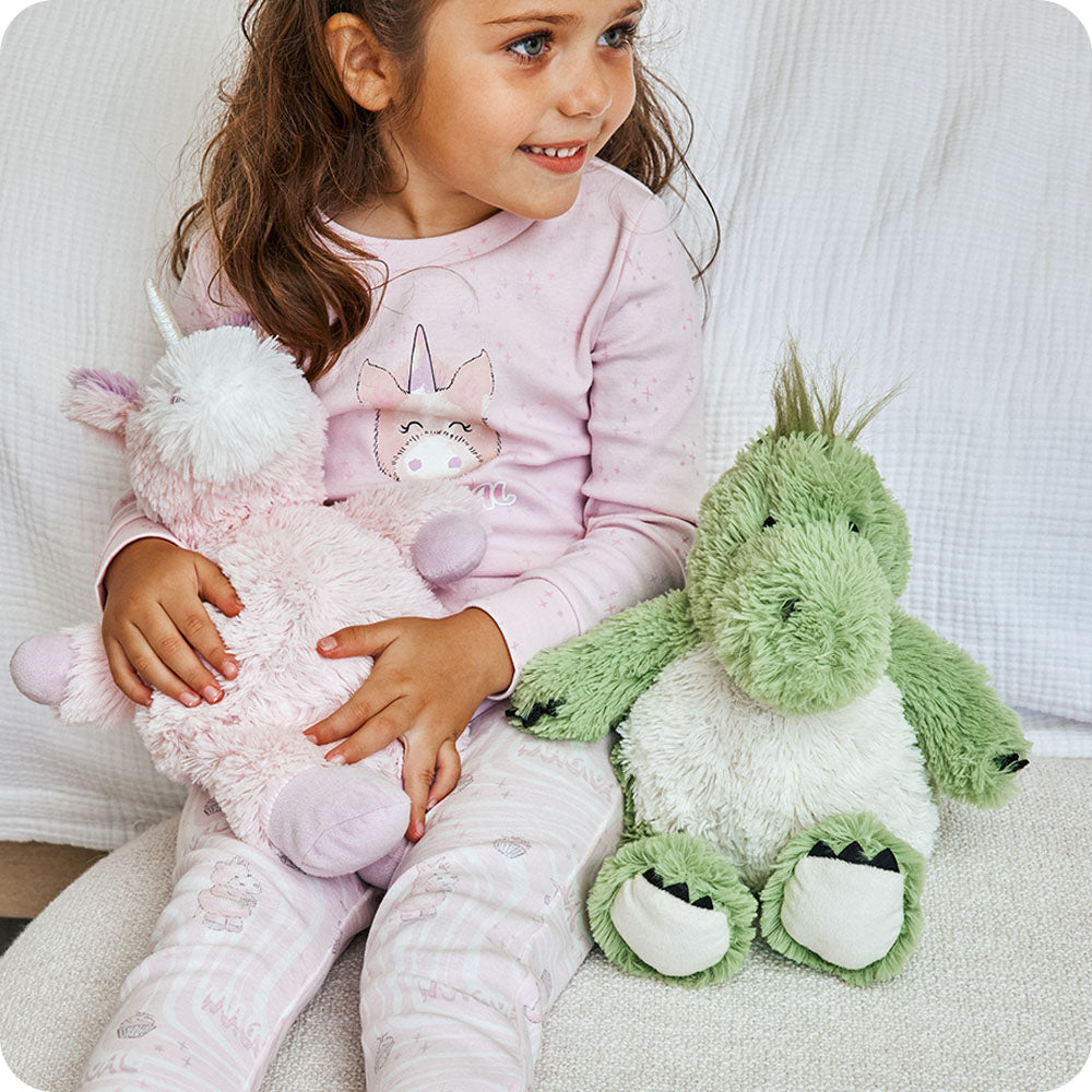 Green Dinosaur Warmies - Clean Mood